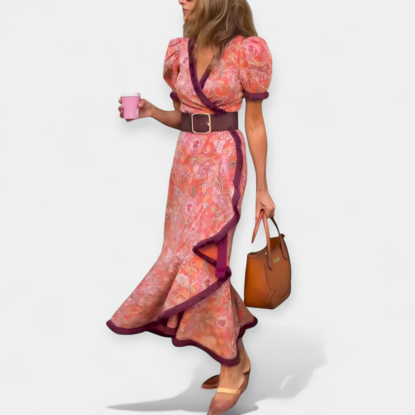 Ρομαντικό Φόρεμα με Βολάν