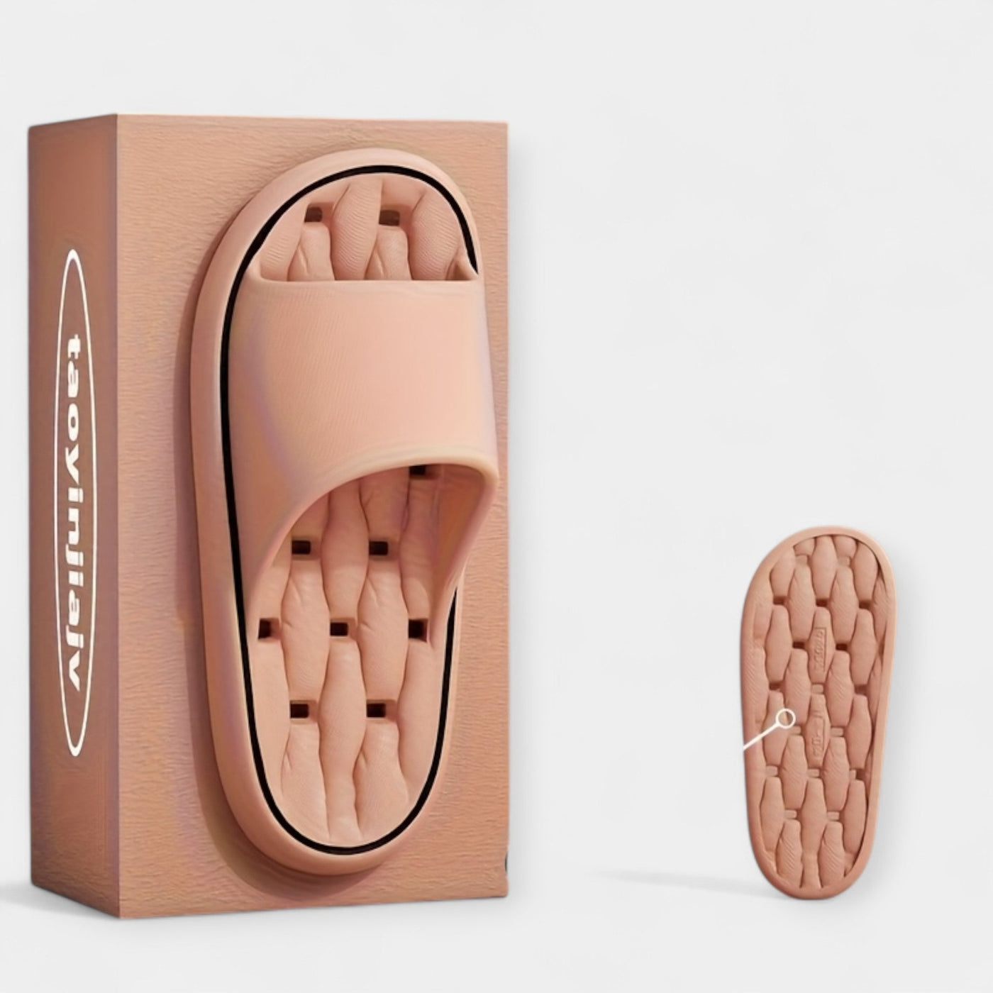 Γυναικείες Παντόφλες με Ριπ Υφή