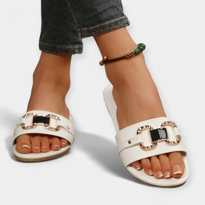 Άνετες Παντόφλες με Στρογγυλή Μύτη