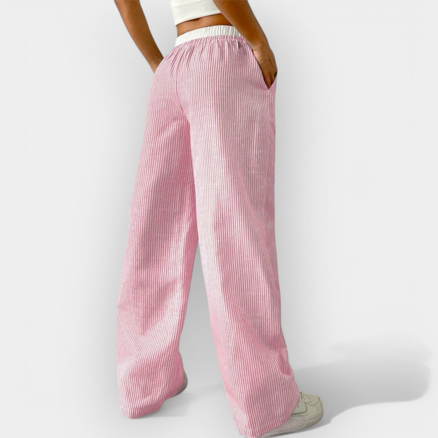 Φαρδύ Παντελόνι με Ρίγες