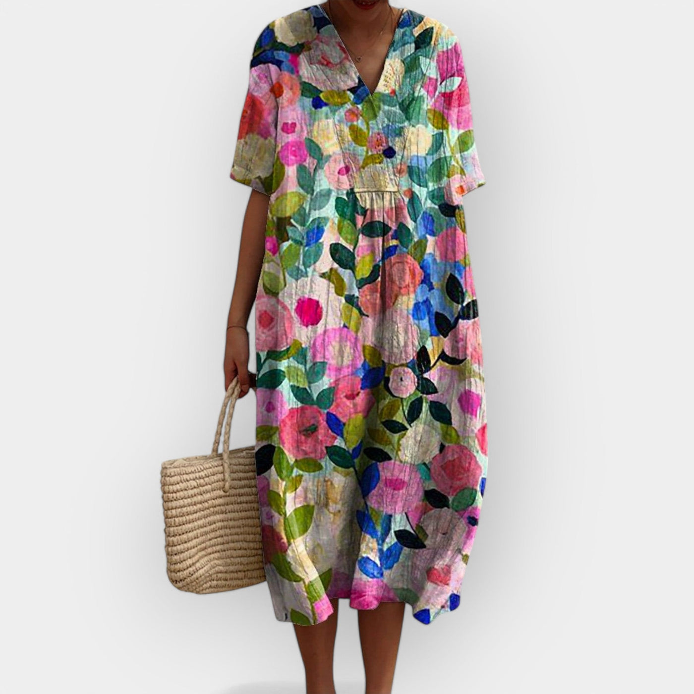 Φόρεμα Floral για Ζεστές Μέρες