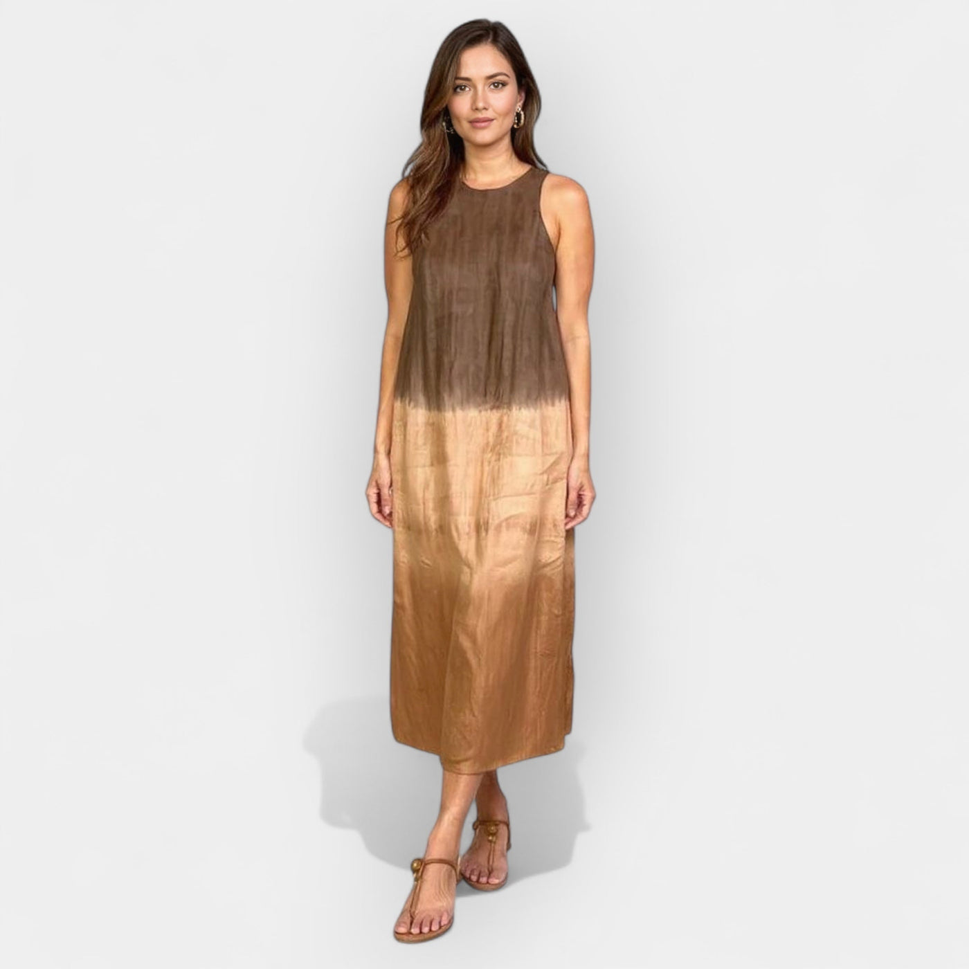 Αέρινο Φόρεμα Με Σχέδιο