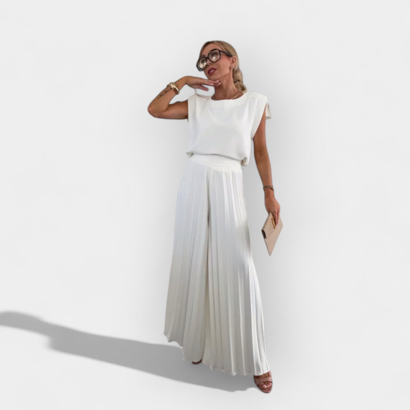 Καλοκαιρινό Σετ Με Παντελόνα